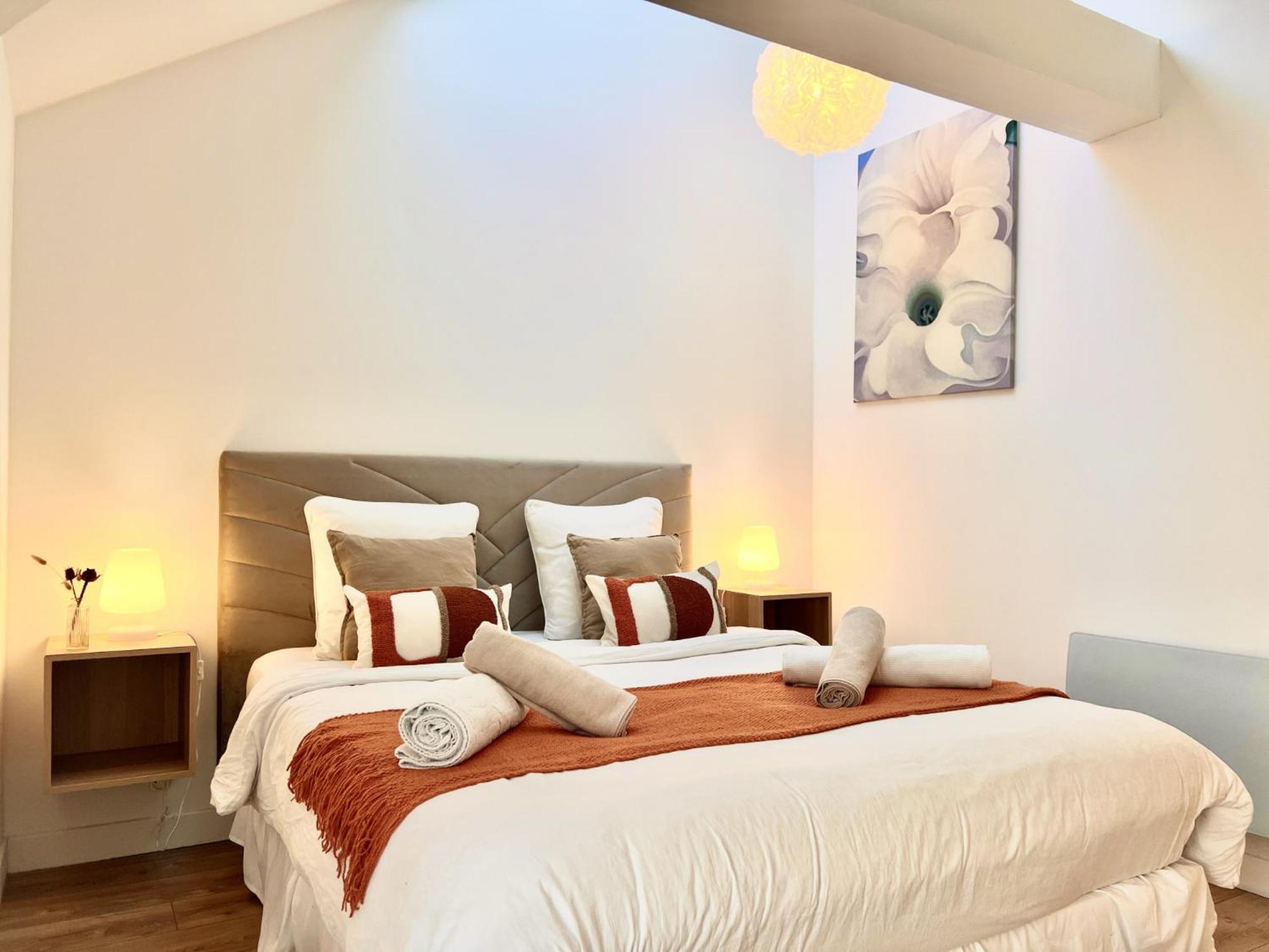 Duplex High Standing 7'➤fontainebleau⎮45'➤paris + Terrace Appartement Veneux-les-Sablons